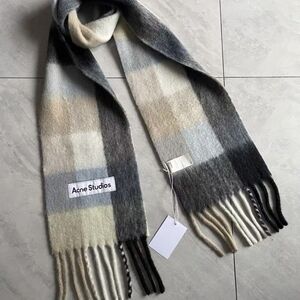 Acne Multicolor Wool Scarf